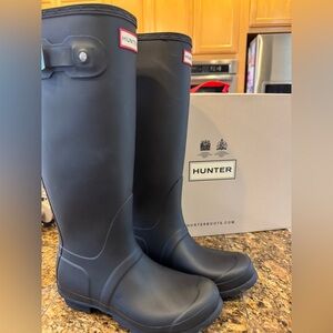 Hunter Black Women's Boots